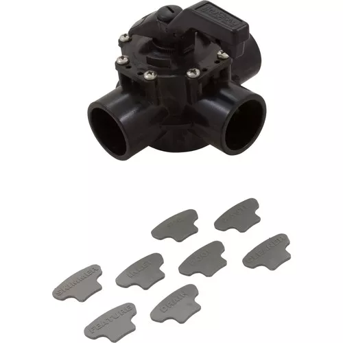 1 1/2"S Tru Seal 3-Way Diverter Valve Assy 600-7200-CPVC