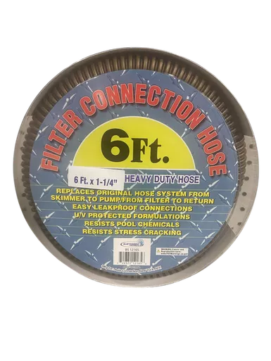 1.25" 6' Filter Hose