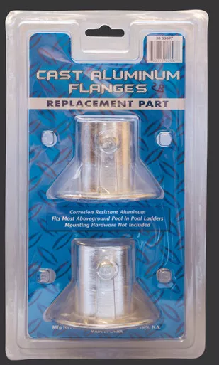 1.5" Metal FlangesSilver