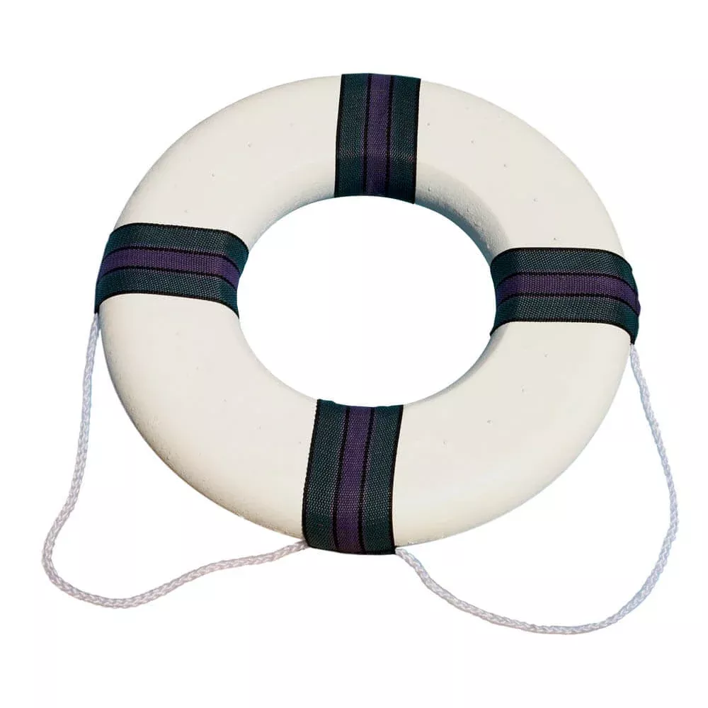 18" Lifeguard Swimming Pool Floating Safety Ring Buoy