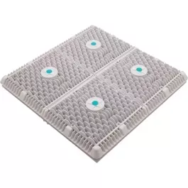 18" Square Wave Cover & Frame | WAV18WR101