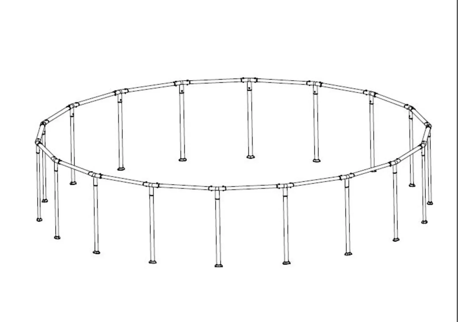 18′ X 48″ Half Pool Frame Box 2