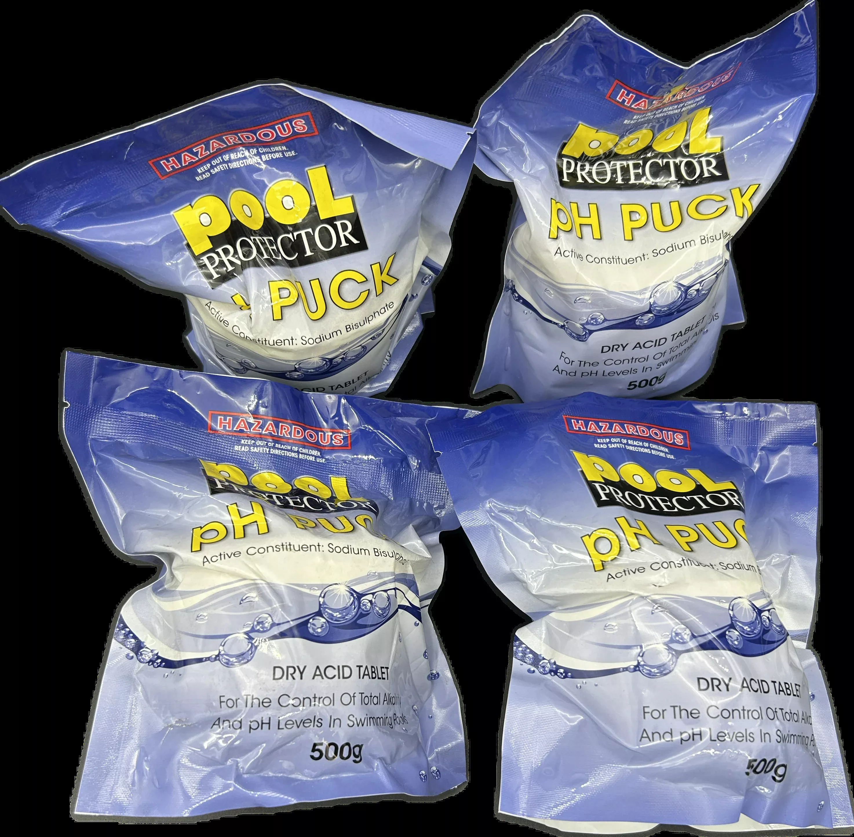 4 x Spa Protector 500g pH Puck