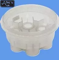 A&A 517931 6 Port Top Feed Lower Housing │ In-Floor Cleaning