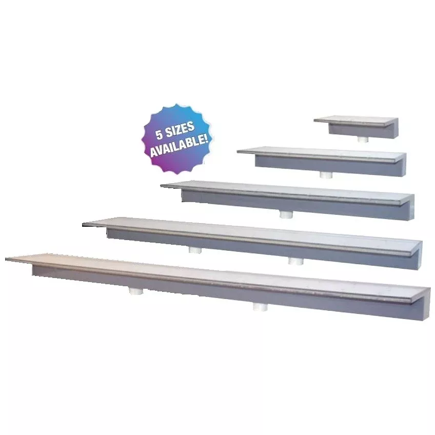 Acrylic Sheer Falls - Available in 5 Sizes and 3 Lighting Options