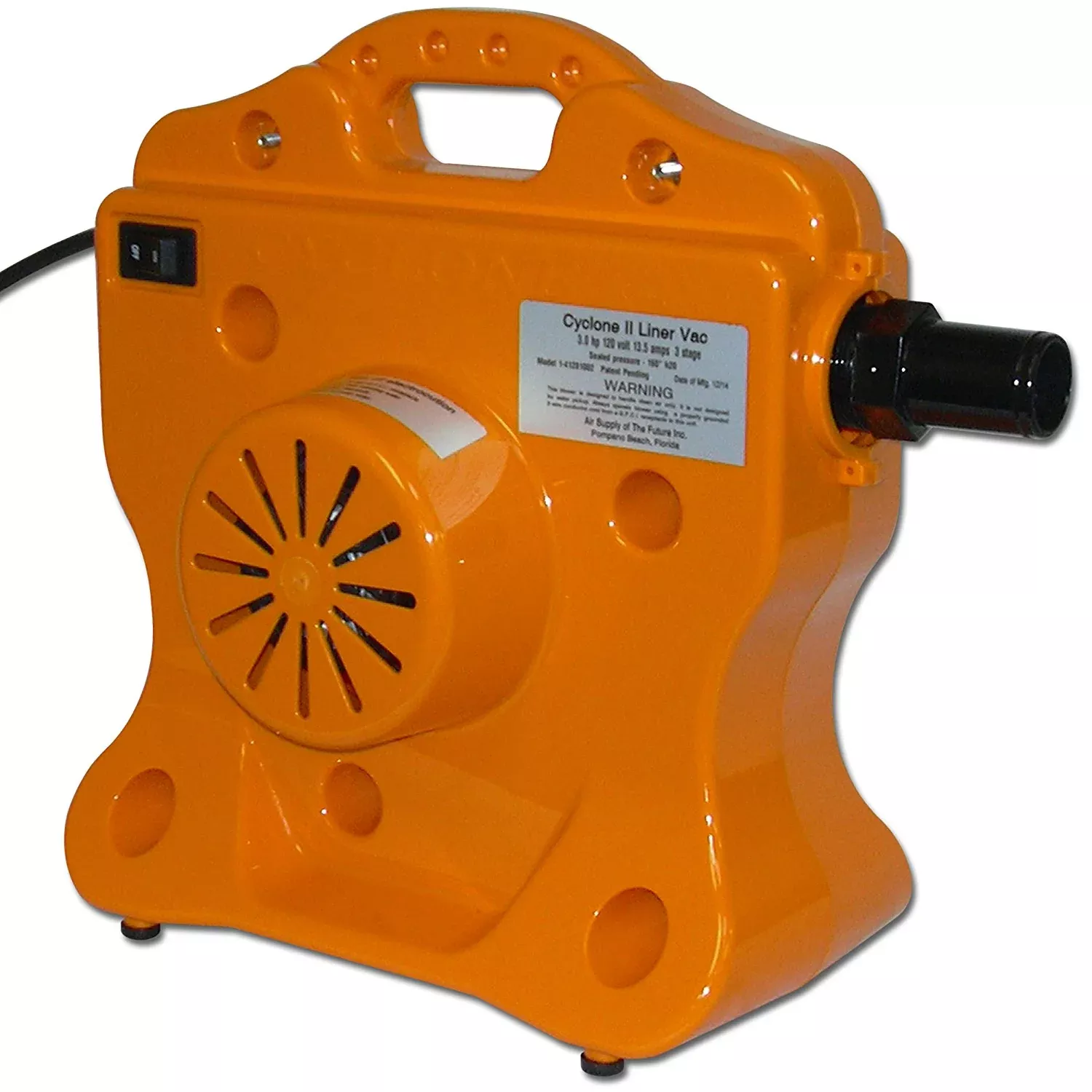 Air Supply Liner & Winterizing Cyclone Vacuum Blower Box - 3 Hp, 120V, 2 Stage - 4128100P