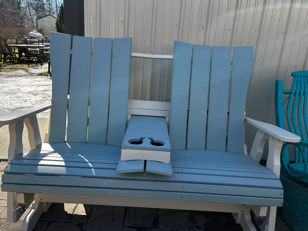 Amish-Made Poly Country Comfort Console Glider - Local Pickup ONLY in Downingtown PA (Copy)