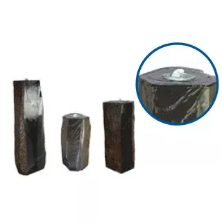 Anjon Manufacturing 3pc Basalt Set — 24", 32", & 40" Large & Wide Polished Basalts