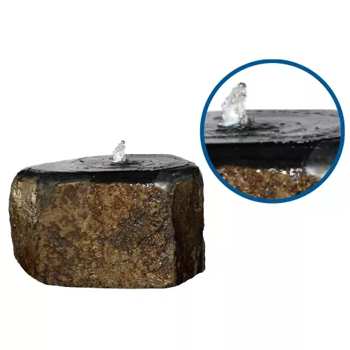Anjon Manufacturing Top Polished Basalt, 12" High