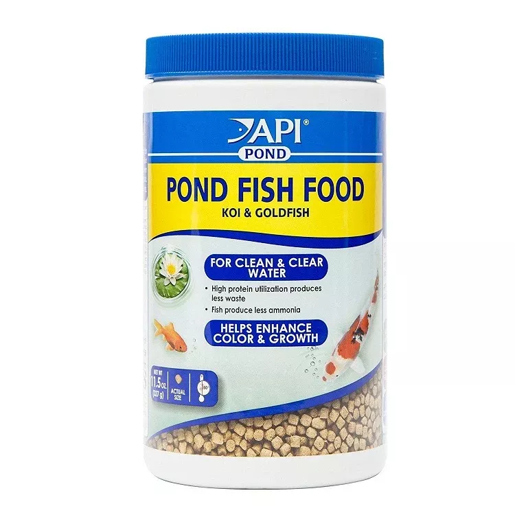 API Pond Fish Food for Koi & Goldfish - 4mm Pellets