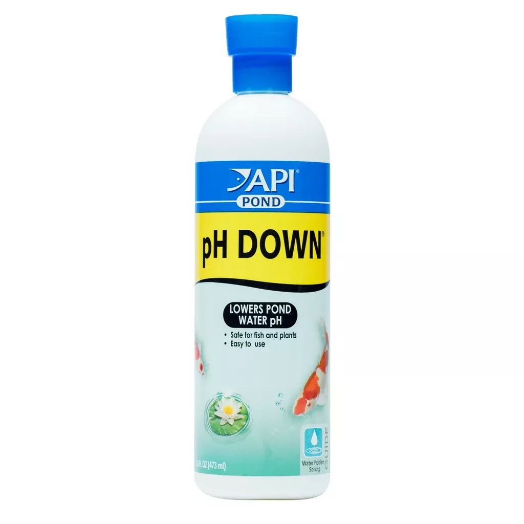 API Pond pH Down, 16 Ounces