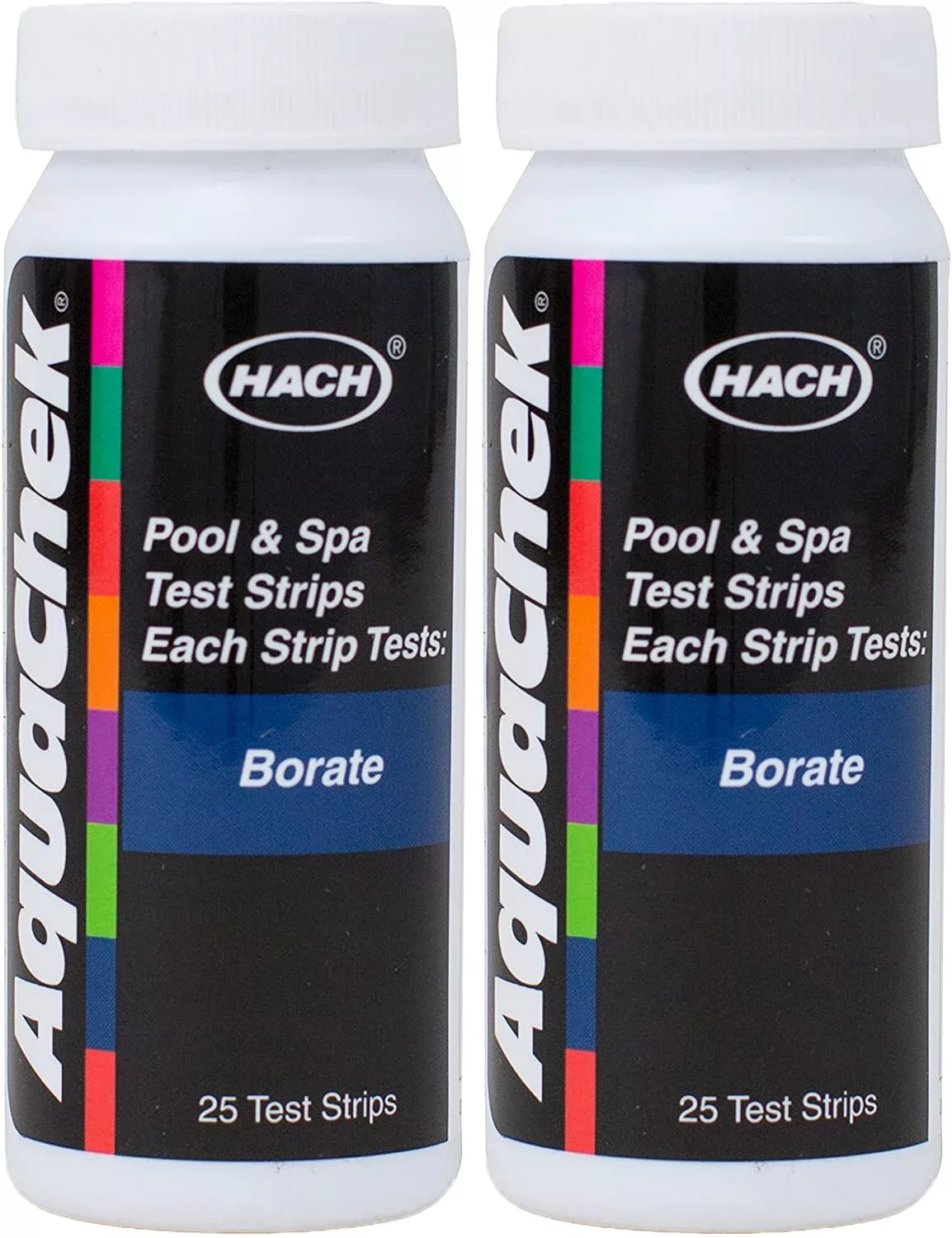 AquaChek Borate Test Strips (25 count) Pack of 2
