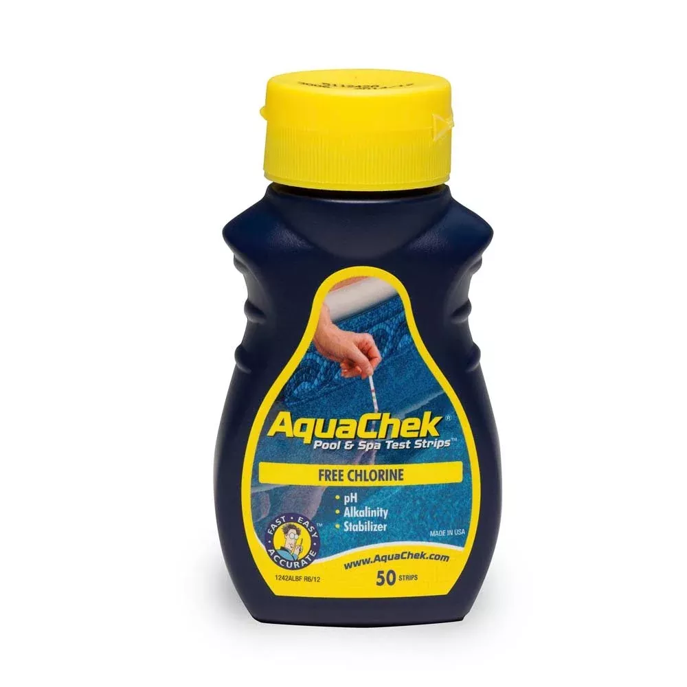 AquaChek4-in 1 Swimming Pool and Spa Chlorine Test Strips