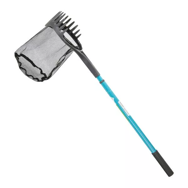 Aquascape Pond Shark: All-in-One Combination Net, Rake and Scraper!
