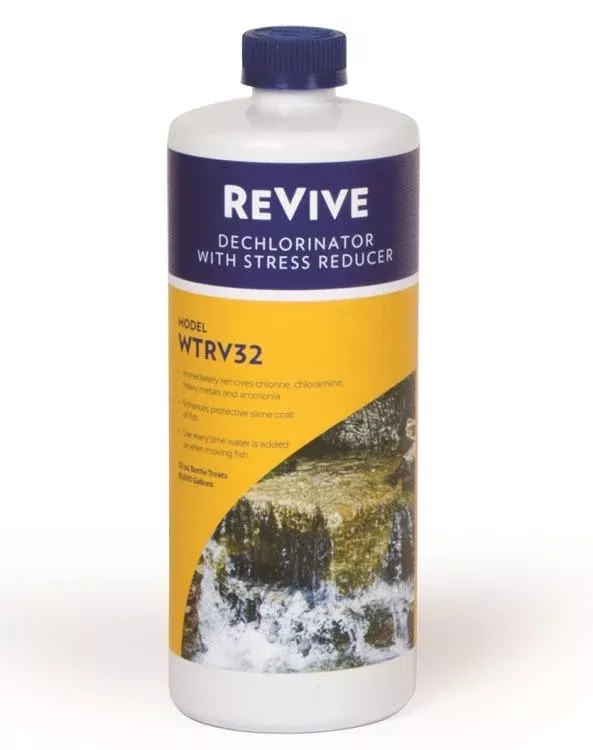 Atlantic Water Gardens ReVive Dechlorinator with Stress Reducer, 32 Ounces
