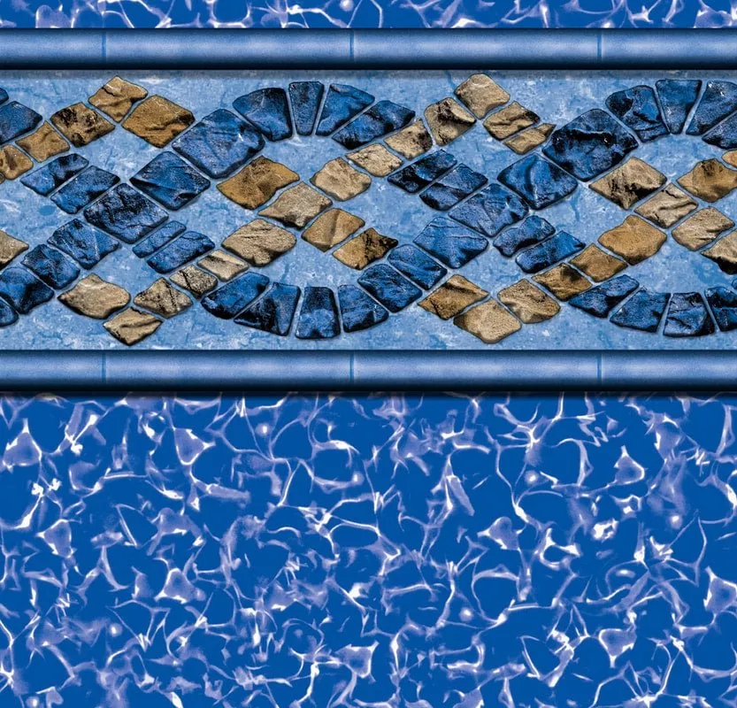 Augusta Tile, Augusta Floor In Ground Pool Liner