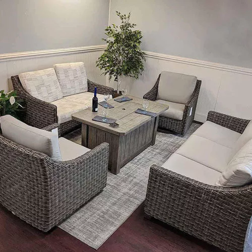 Avallon Woven Sofa/Loveseat Set