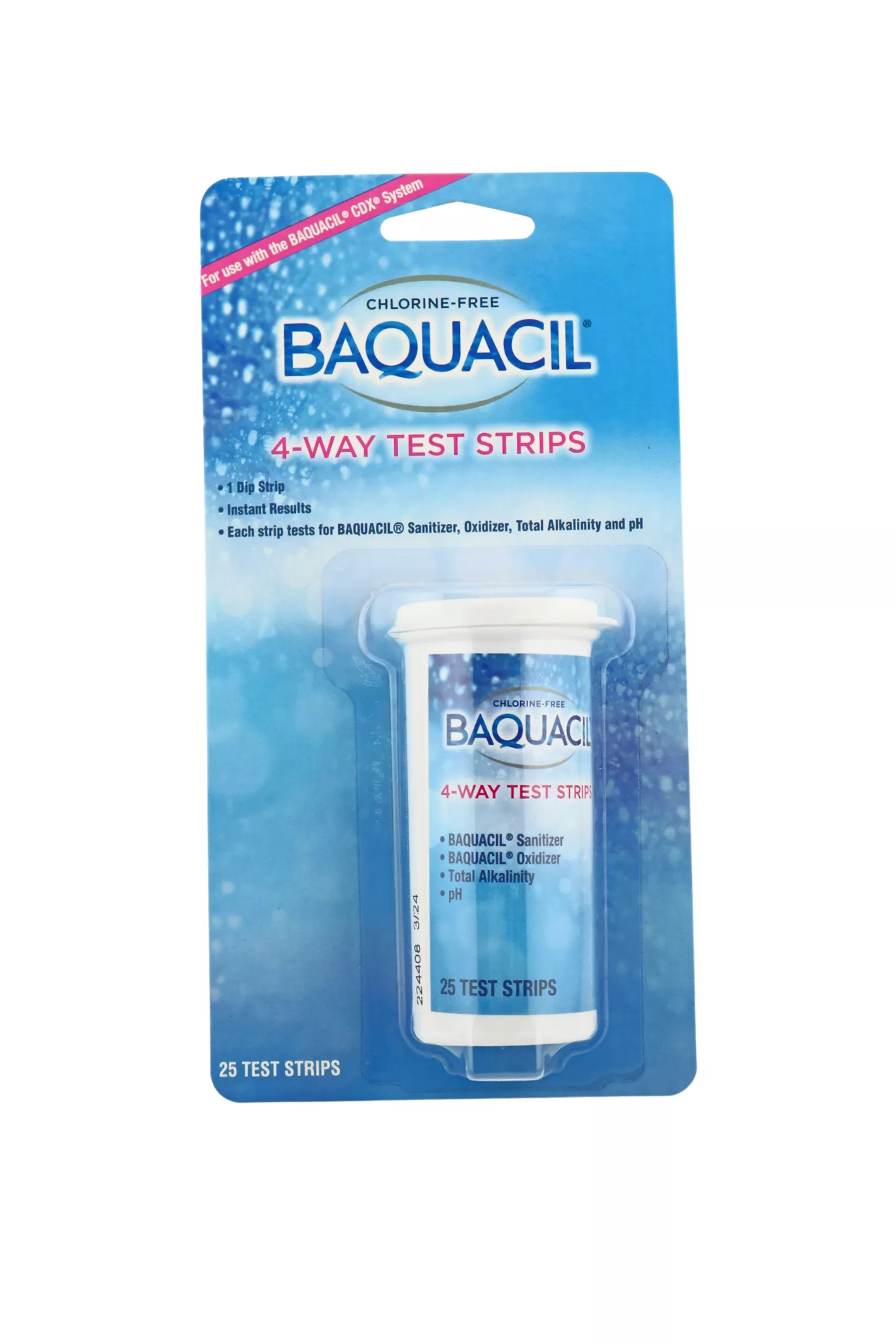 BAQUACIL 4-Way Test Strips