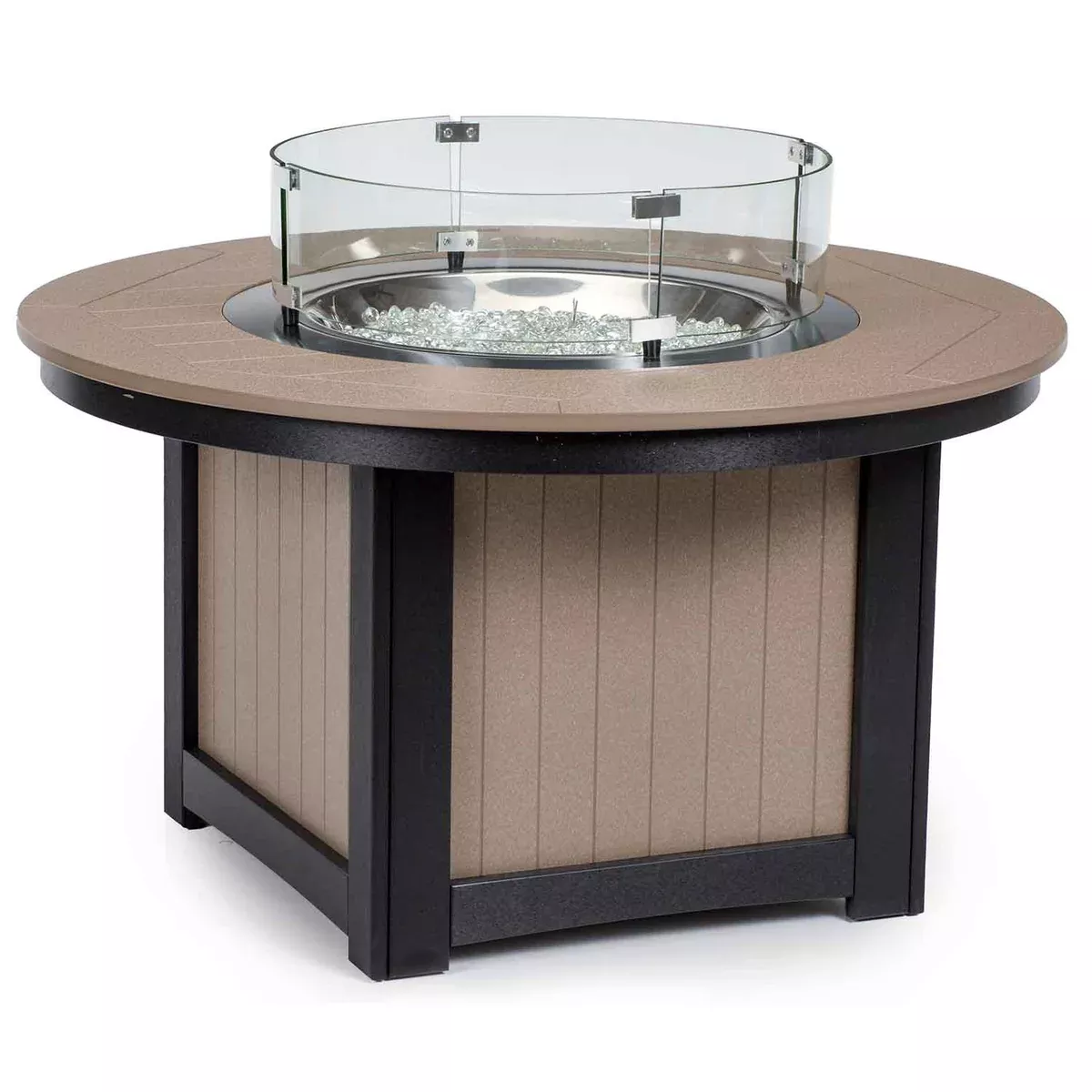 Berlin Gardens Donoma 44" Round Fire Pit Table