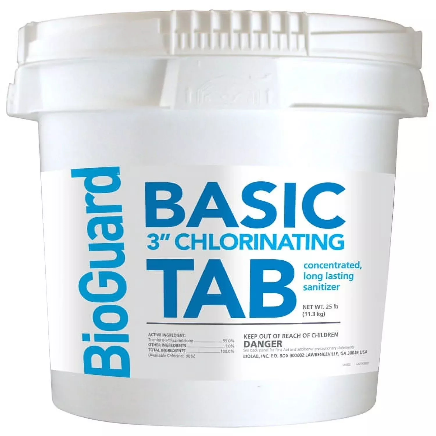 Bioguard Basic Tab 3" Chlorine Tablets - 25 Lbs