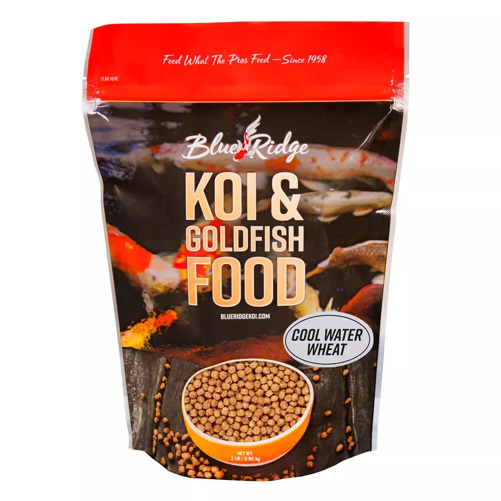 Blue Ridge Fish Hatchery Cool Water Wheat Germ Formula Koi & Goldfish Food