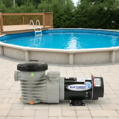 BLUE TORRENT Hurricane 1.5 HP Above Ground Swimming Pool Pump