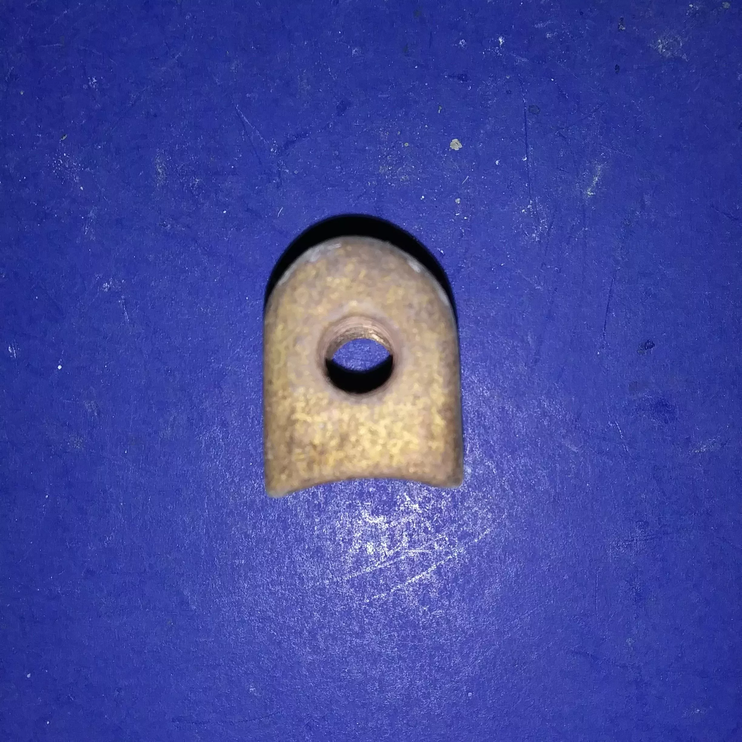 BRASS WEDGE W/ANCHOR 13029