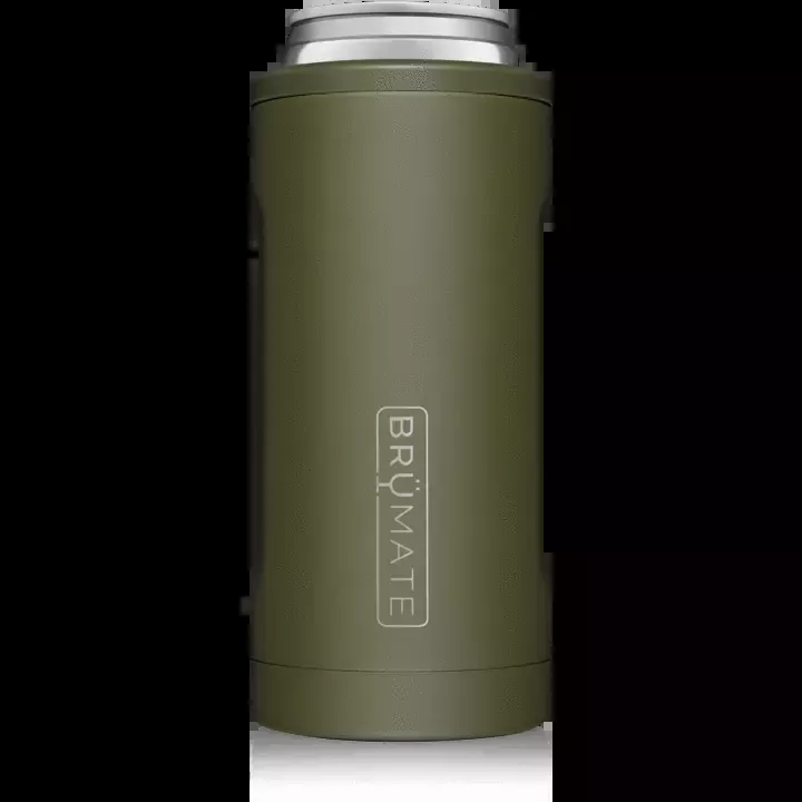 BRUMATE Hopsulator Slim 12oz in OD Green