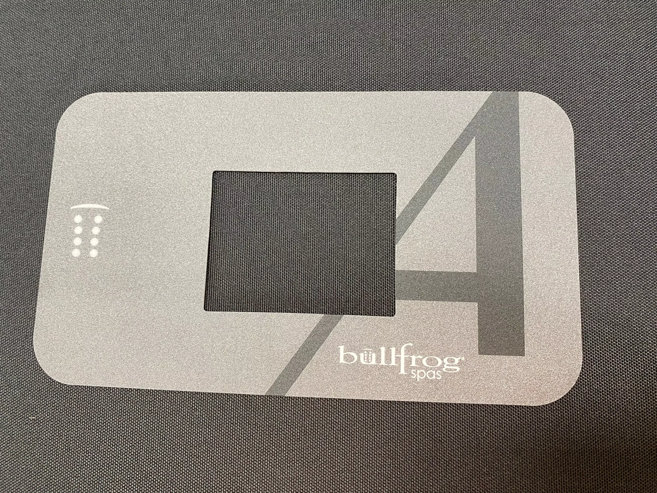 Bullfrog Spas A-Series Spatouch Overlay