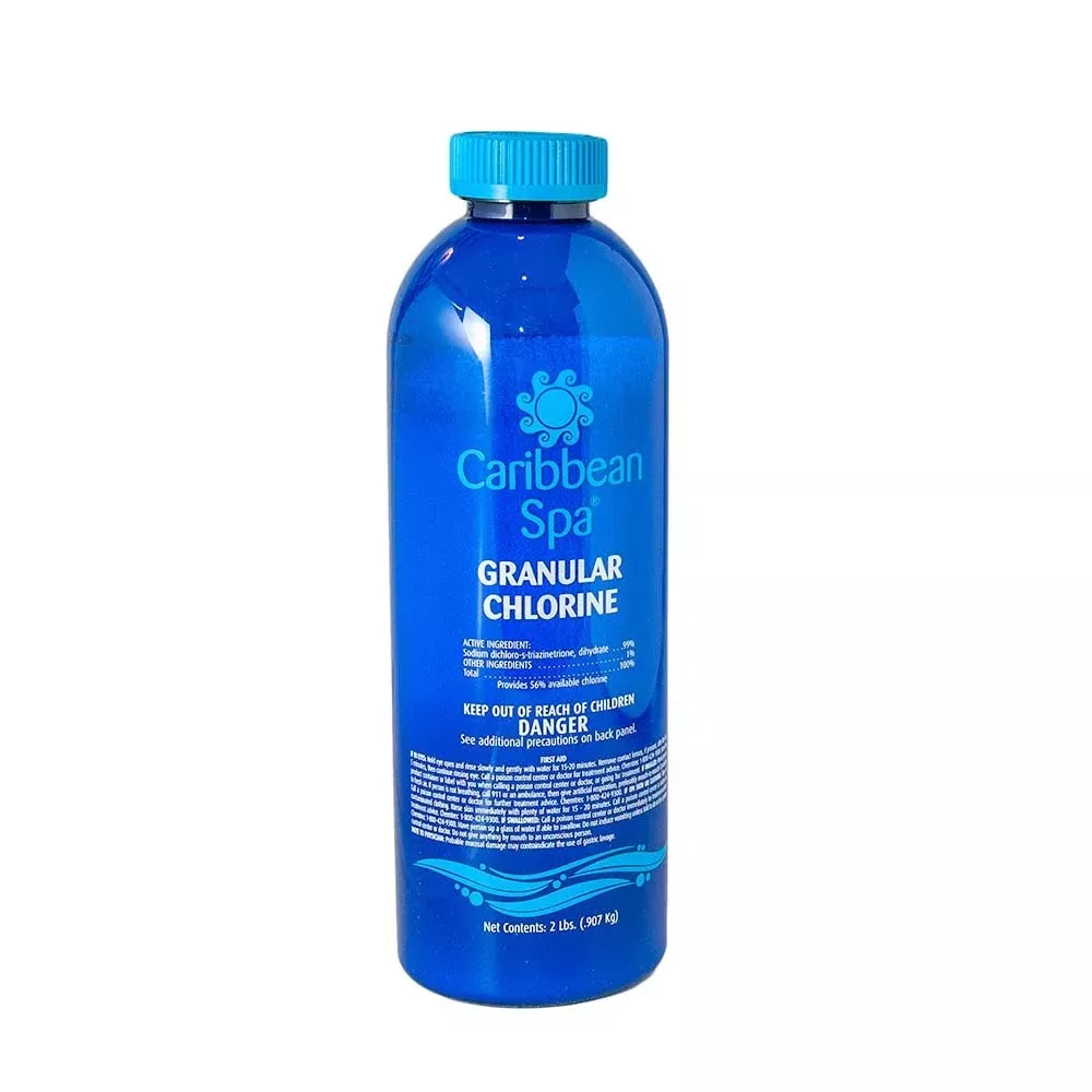 Caribbean Blue Spa Granular Chlorine - 2 Lbs.