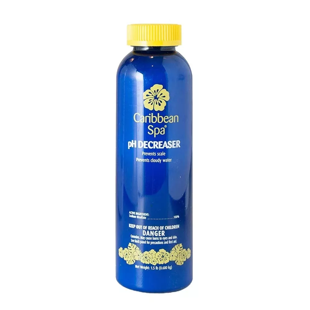 Caribbean Spa pH Decreaser for Hot Tubs - 16oz