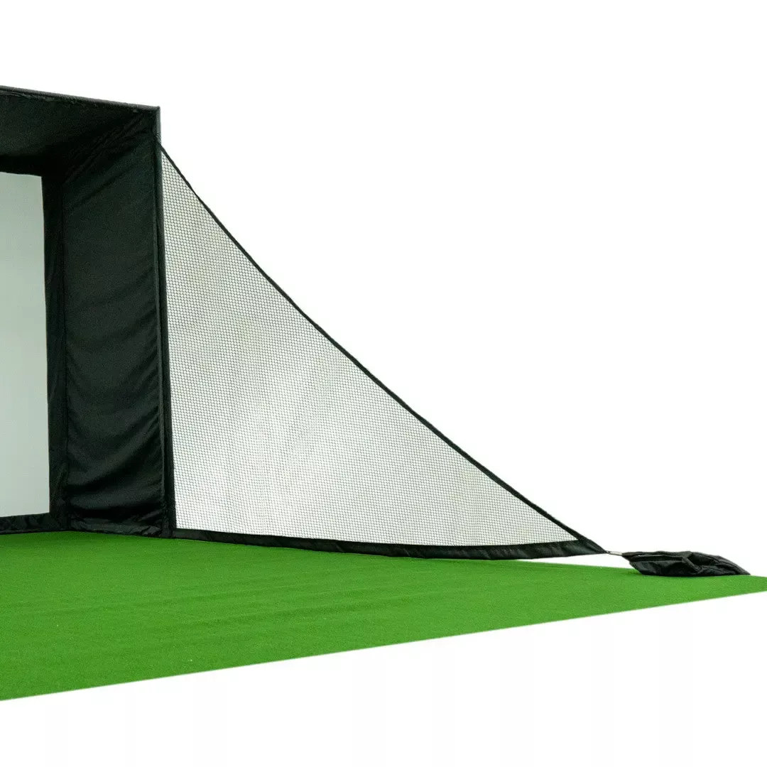 Carl's Net Wall Extensions for Golf Simulator Enclosure
