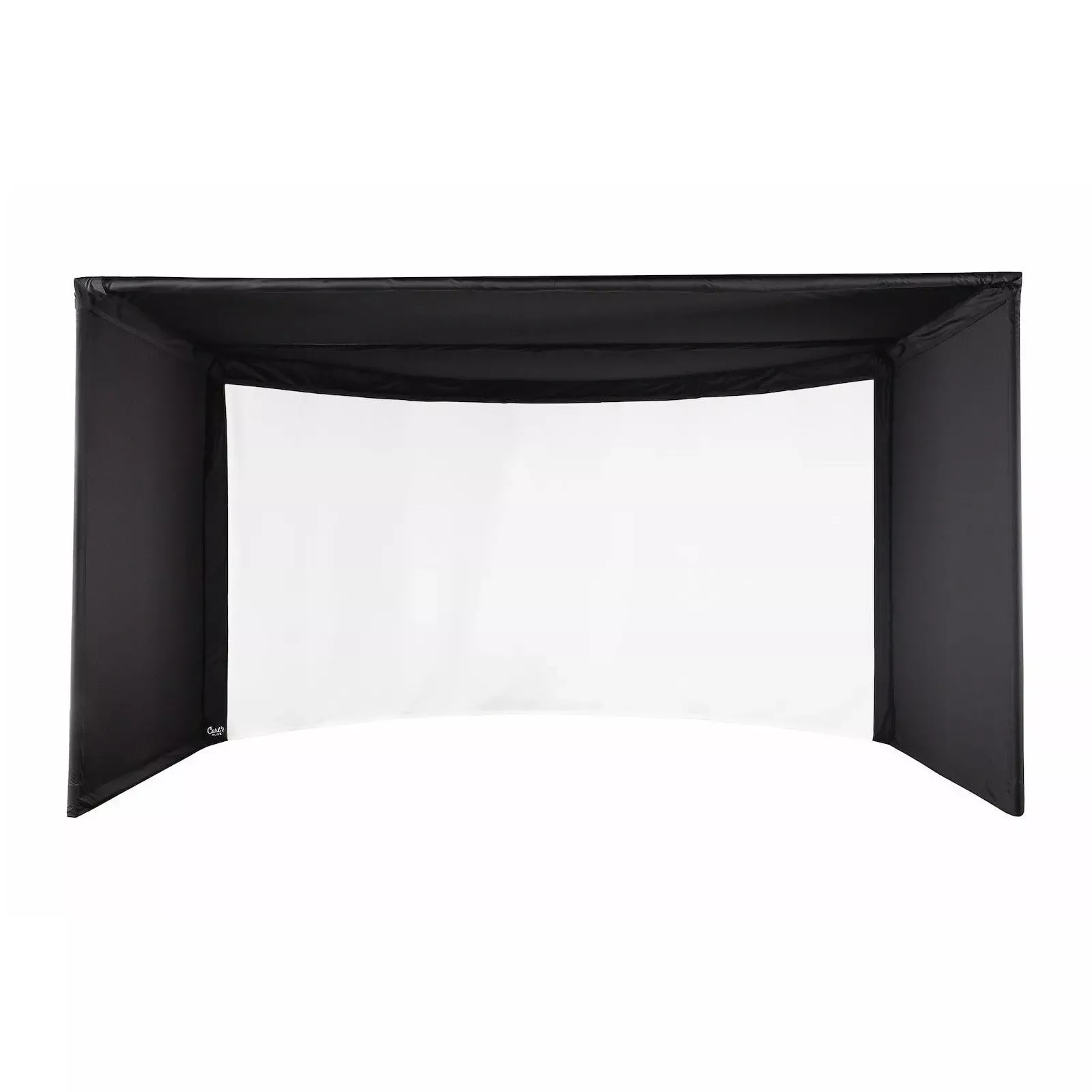 Carl's Place CURVED Golf Simulator Enclosure Kit with Premium Impact Screen 9'H × 14'W × 8'D | Model: cge-9x14x8