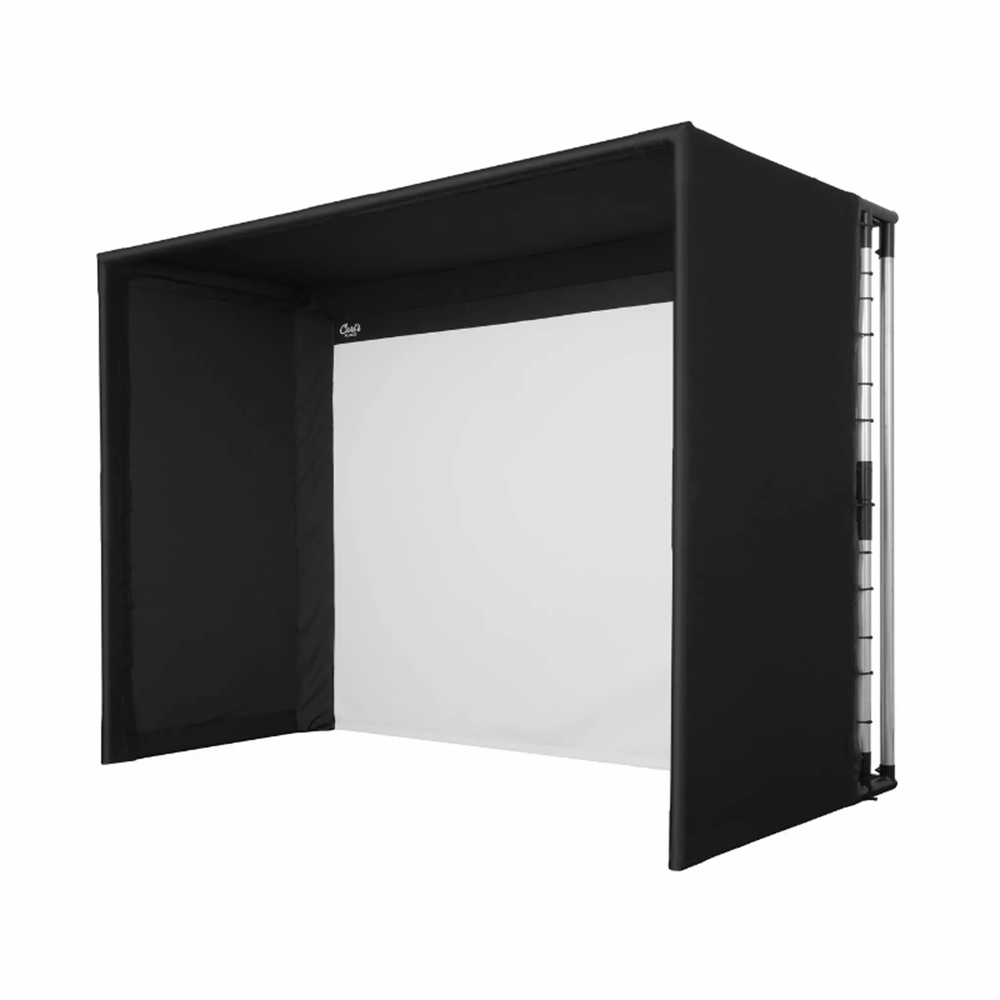 Carl's Place PRO Golf Simulator Enclosure Kit with Premium Impact Screen 10'H × 15.5'W × 10'D | Model: pgec2-pm-10x15-5x10