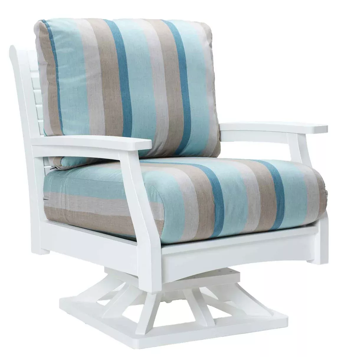 Classic Terrace Poly Swivel Rocker