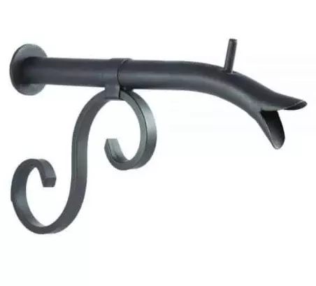 Courtyard Spout with Mini Backplate, Oil Rubbed Bronze Finish