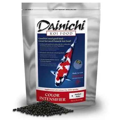 Dainichi Color Intensifier Koi Food, Medium Pellet
