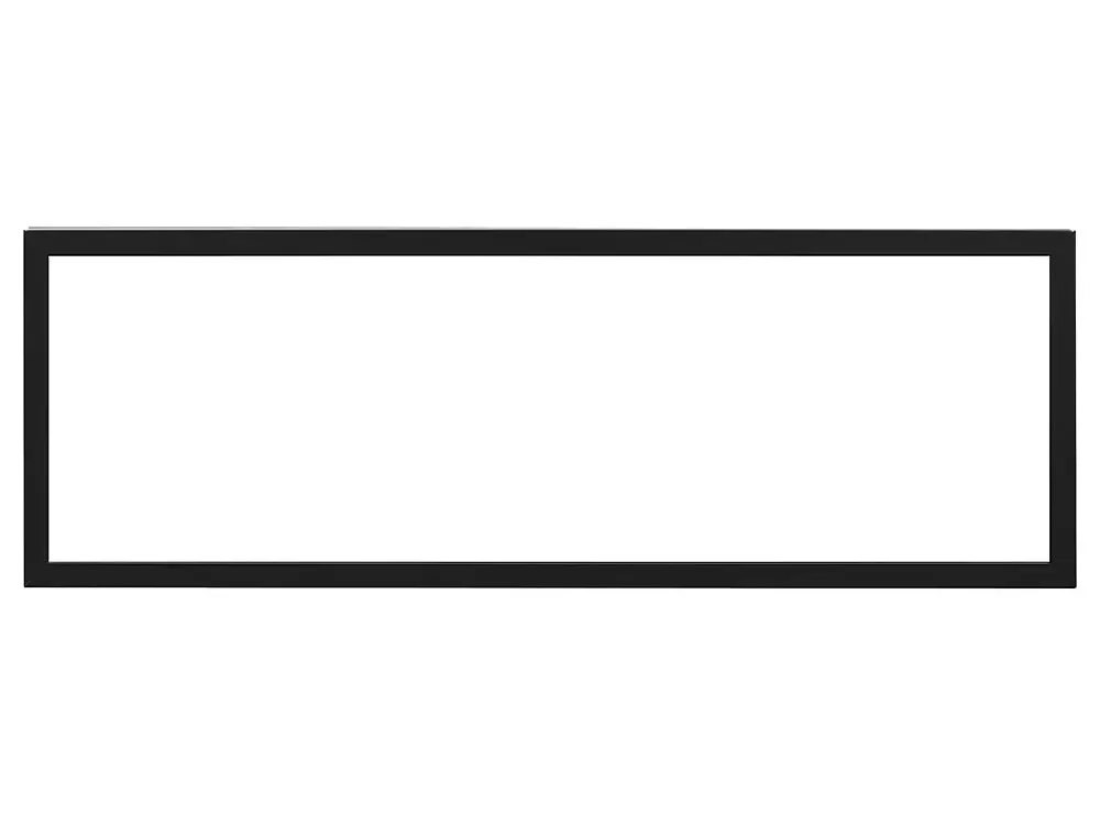 Dimplex TRIM: 60" Black Metal Trim - Allows Installation Into 2X4 Wall Construction