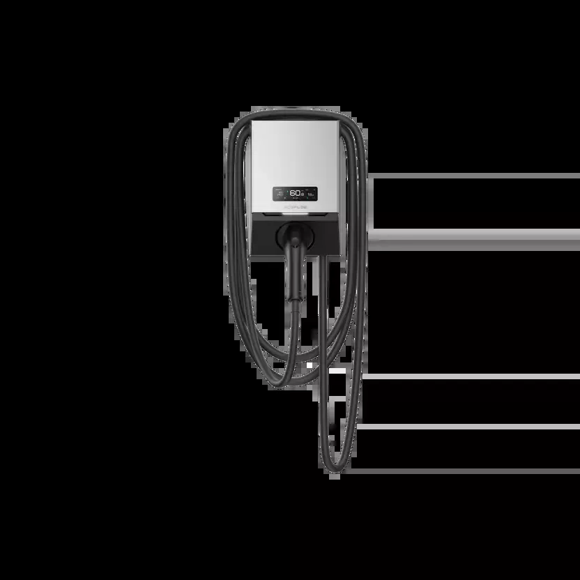 EcoFlow PowerPulse EV Charger (9.6kW) │ Model: EFPOWERPULSE9.6KW-US