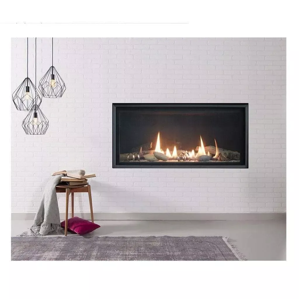 Empire Gas Fireplace Loft Direct Vent 36" Linear Crushed Glass ECSL036