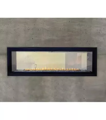 Empire Gas Fireplaces Boulevard 48" Double-Sided Vent-Free Linear Fireplace with Barrier ECSBoulevard48