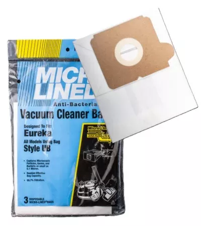 Eureka Style UB Microlined Canister Paper Vacuum Bag, 3 Pack