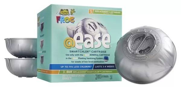 Frog @ease SmartChlor Replacement Cartridge 3-Pack – Hot Tub Sanitizer