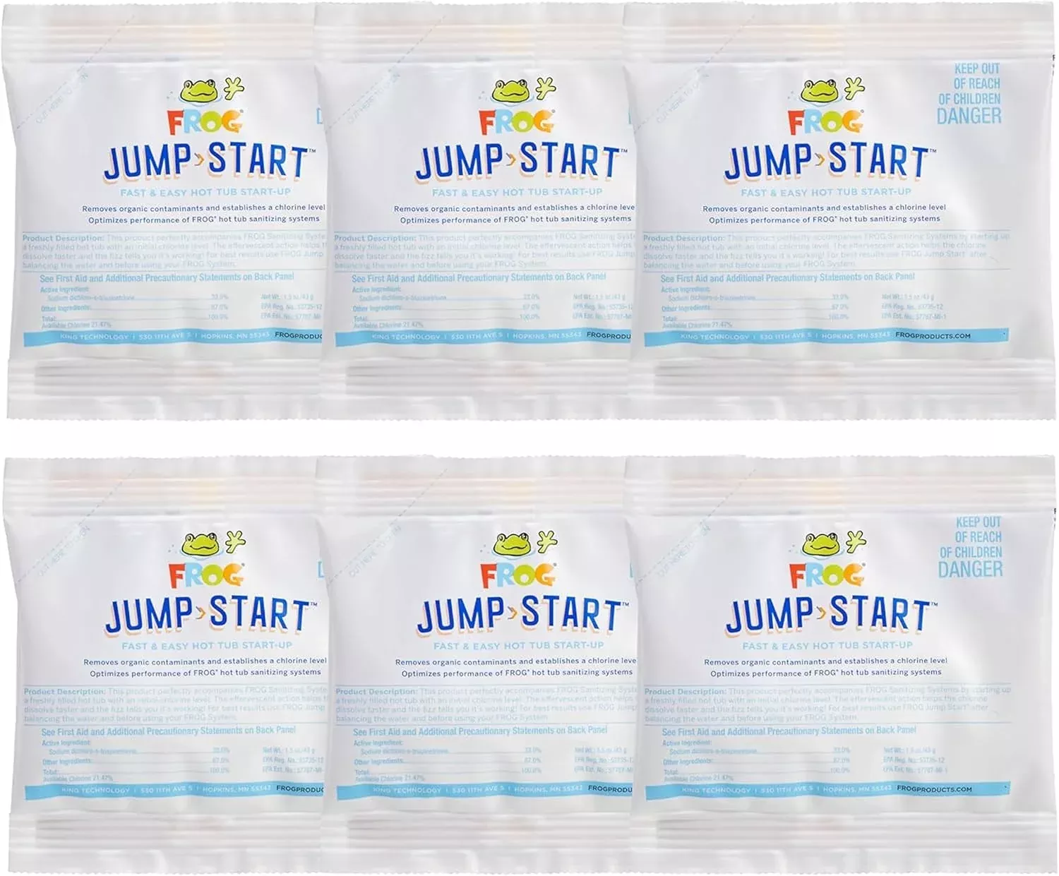 FROG Jump Start 6 Packs