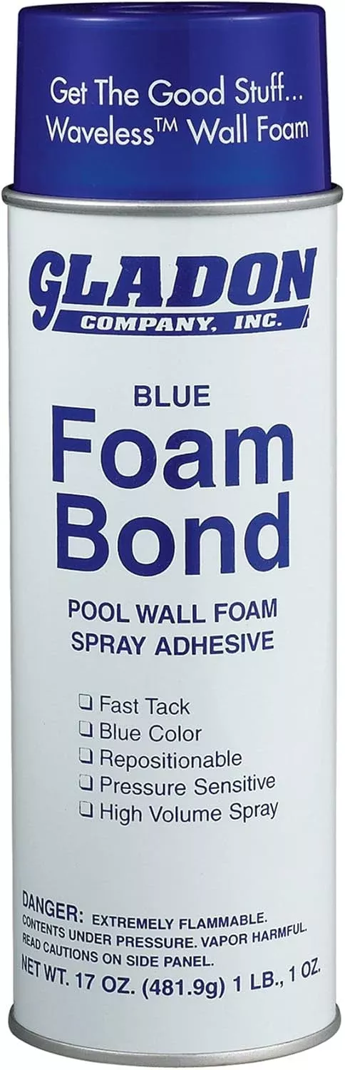 Gladon Blue Foam Bond Spray Adhesive 17oz