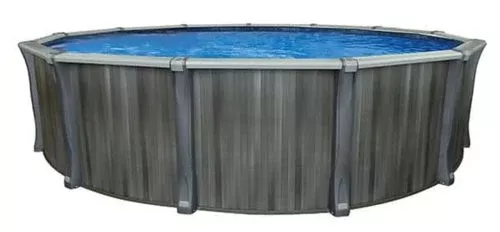 Grand Luxe Above Ground Pool, 15' Round, 52" Deep