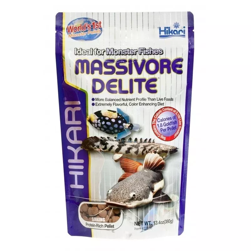 Hikari Massivore Delite™ for Bottom Feeding Carnivores, 13.4 Ounces
