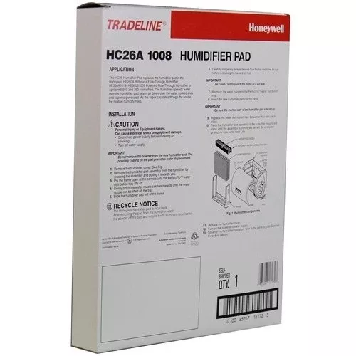 Honeywell HC26A1008 - Water Panel Humidifier Filter Pad