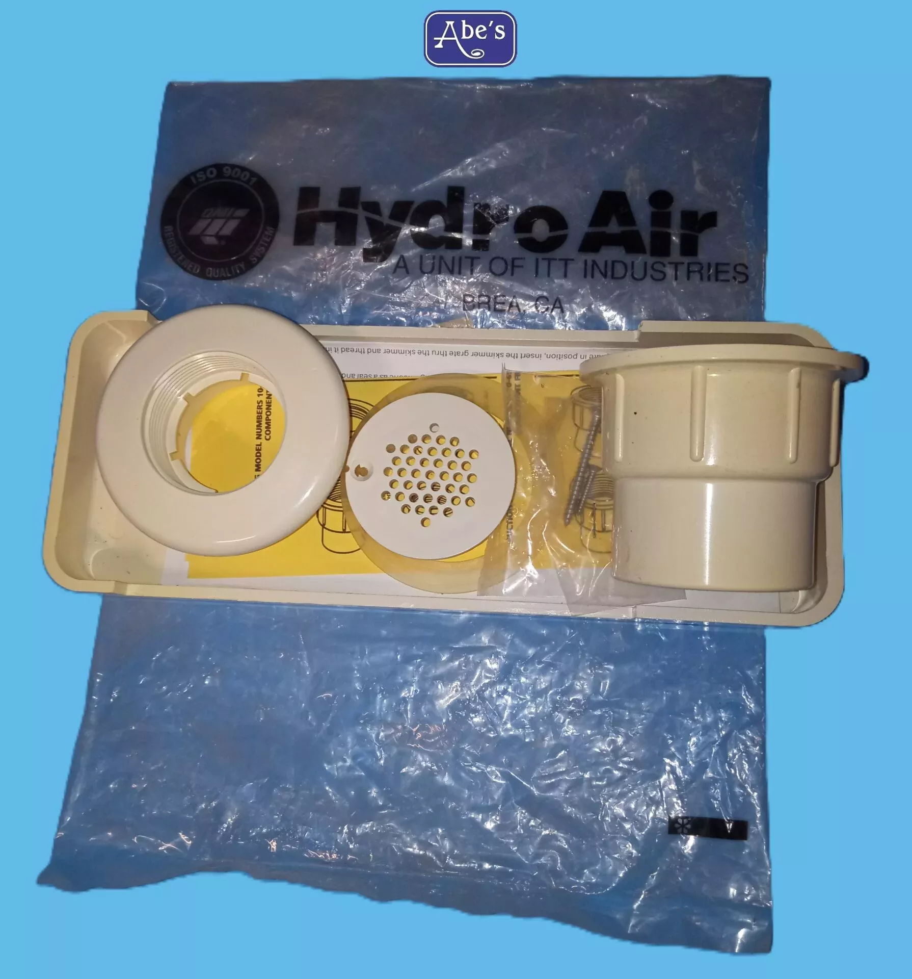 Hydro Air 10-6500 Strip Skimmer with Straight Nut