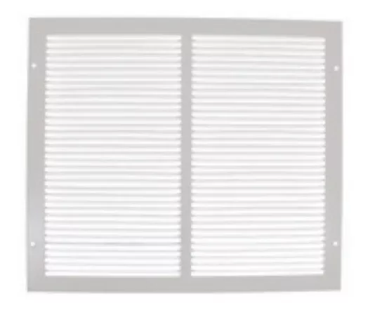 Imperial Sidewall Grille/Vent Cover, 14" x 12", White